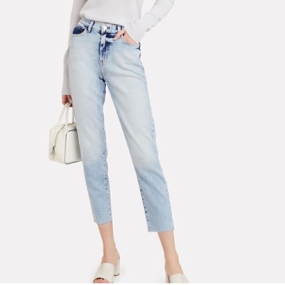 NWT L'AGENCE El Matador High Rise Slim Jean in Marble - Size 26